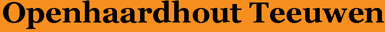 Teeuwen openhaardhout